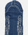 FRANCYS - high camper boots in blue denim fabric and beige suede