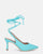 IOLE - light blue lycra stiletto heel shoes