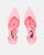 MAURA - pointed stiletto heels in pink lycra