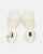 AVA - sandals with high heels in white eco-leather and gems in the strap