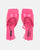 KUBRA - sandals with strap in pink PU