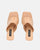 MIRANDA - beige shoes with stiletto heels