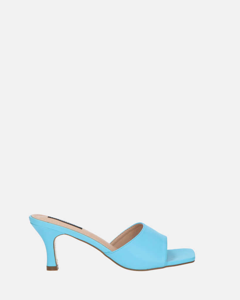 JUNIA - light blue heeled shoes